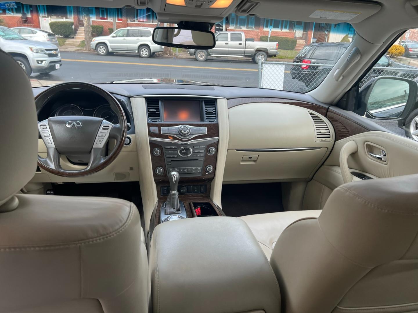 2017 Infiniti QX80 Limited 4WD (JN8AZ2NE1H9) with an 5.6L V8 DOHC 32V engine, 7A transmission, located at 1018 Brunswick Ave, Trenton, NJ, 08638, (609) 989-0900, 40.240086, -74.748085 - Wow! This Infiniti is Absolutely Perfect and Beautiful in every possible way!! Vehicle was $72,000 brand new and it still looks brand new for $17K! An absolute "no brainer purchase" for this amazing SUV if you are seeking the Right Vehicle for your family!! - Photo#11